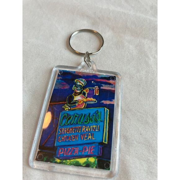 New in Package Arizona Caruso's Pizza Pie Souvenir Keychain - Picture 2 of 6